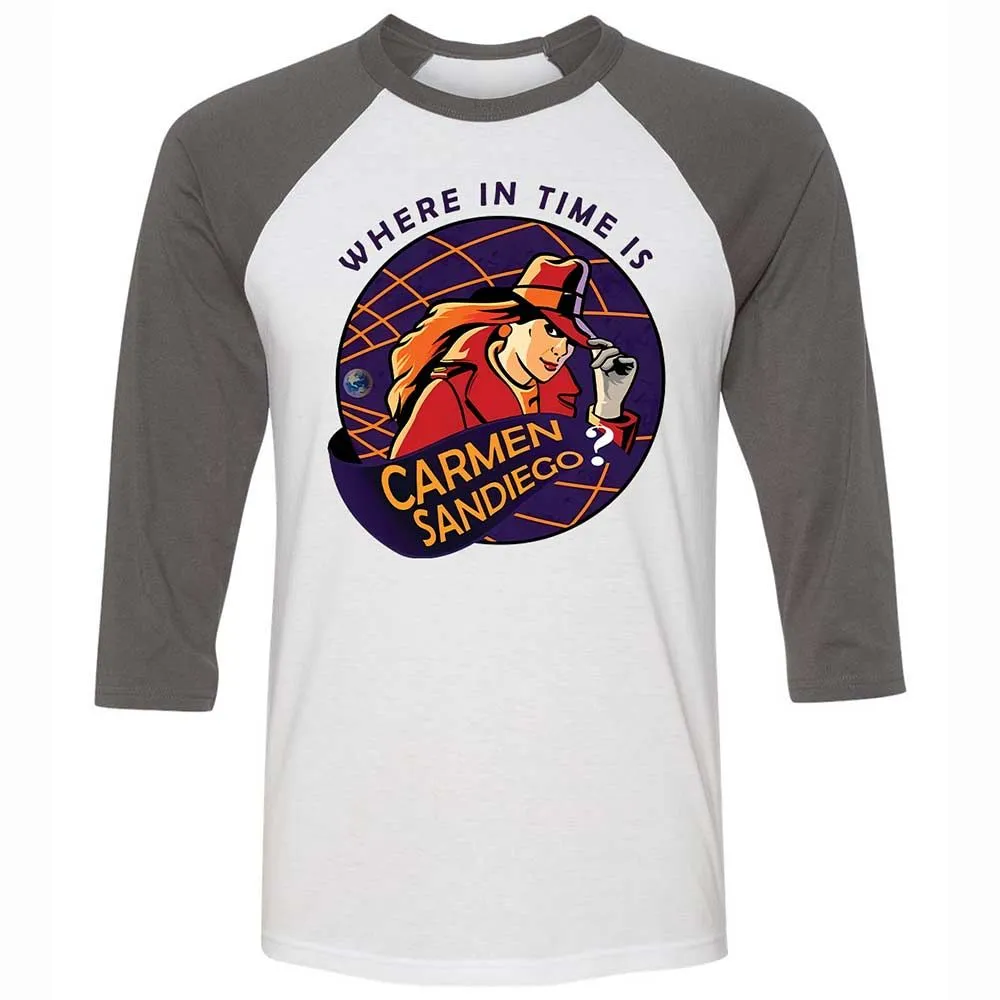 Where in Time Is Carmen Sandiego - White/Asphalt - 2