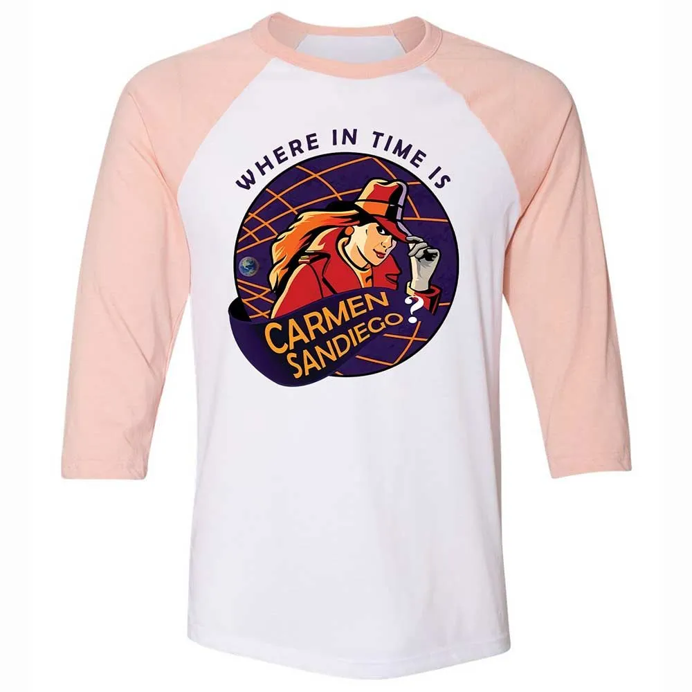 Where in Time Is Carmen Sandiego - White/Heather Peach - 5