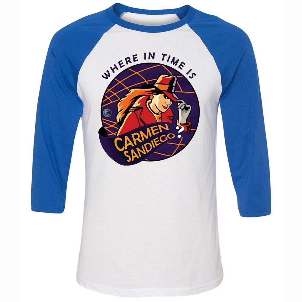Where in Time Is Carmen Sandiego - White/True Royal - 10