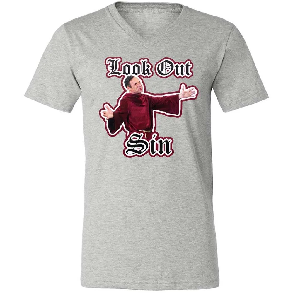 Unisex V-Neck T-Shirt - 779LZF8Z - Athletic Heather - 2