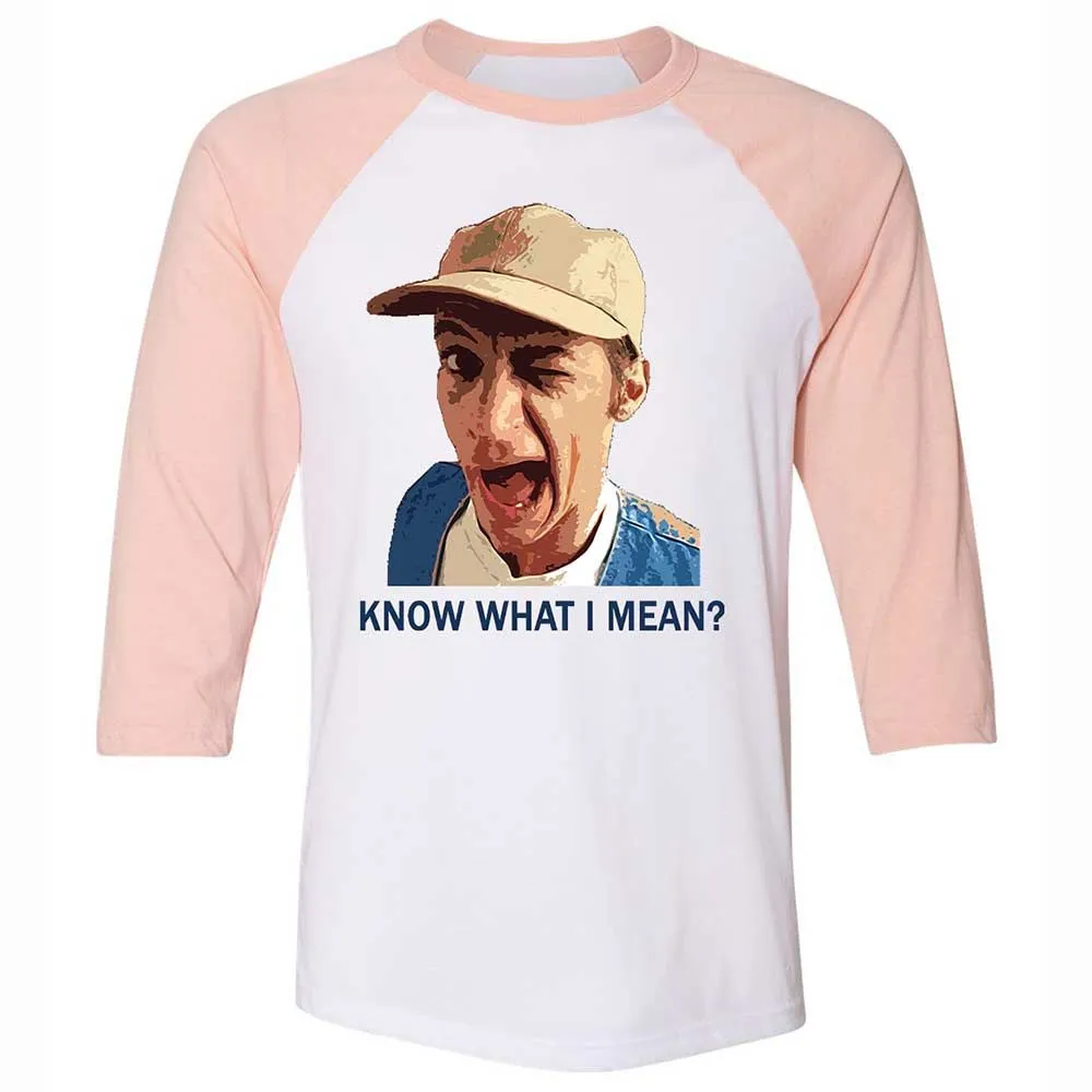 Know what I mean - White/Heather Peach - 5