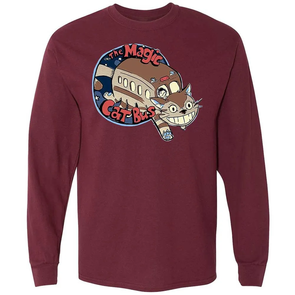 The Magic Catbus - Maroon - 16