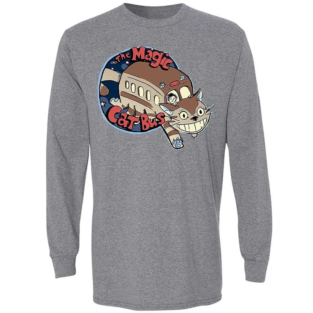 The Magic Catbus - Graphite Heather - 18