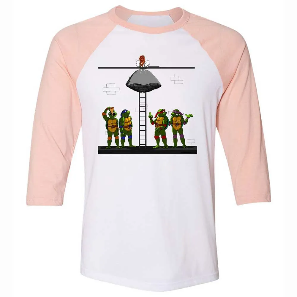 I've Been Dreaming of a Turtle's Kiss - White/Heather Peach - 5