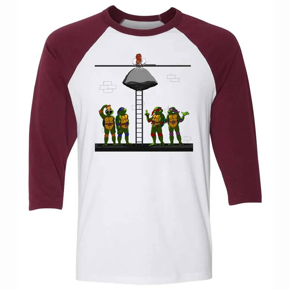 I've Been Dreaming of a Turtle's Kiss - White/Maroon - 7