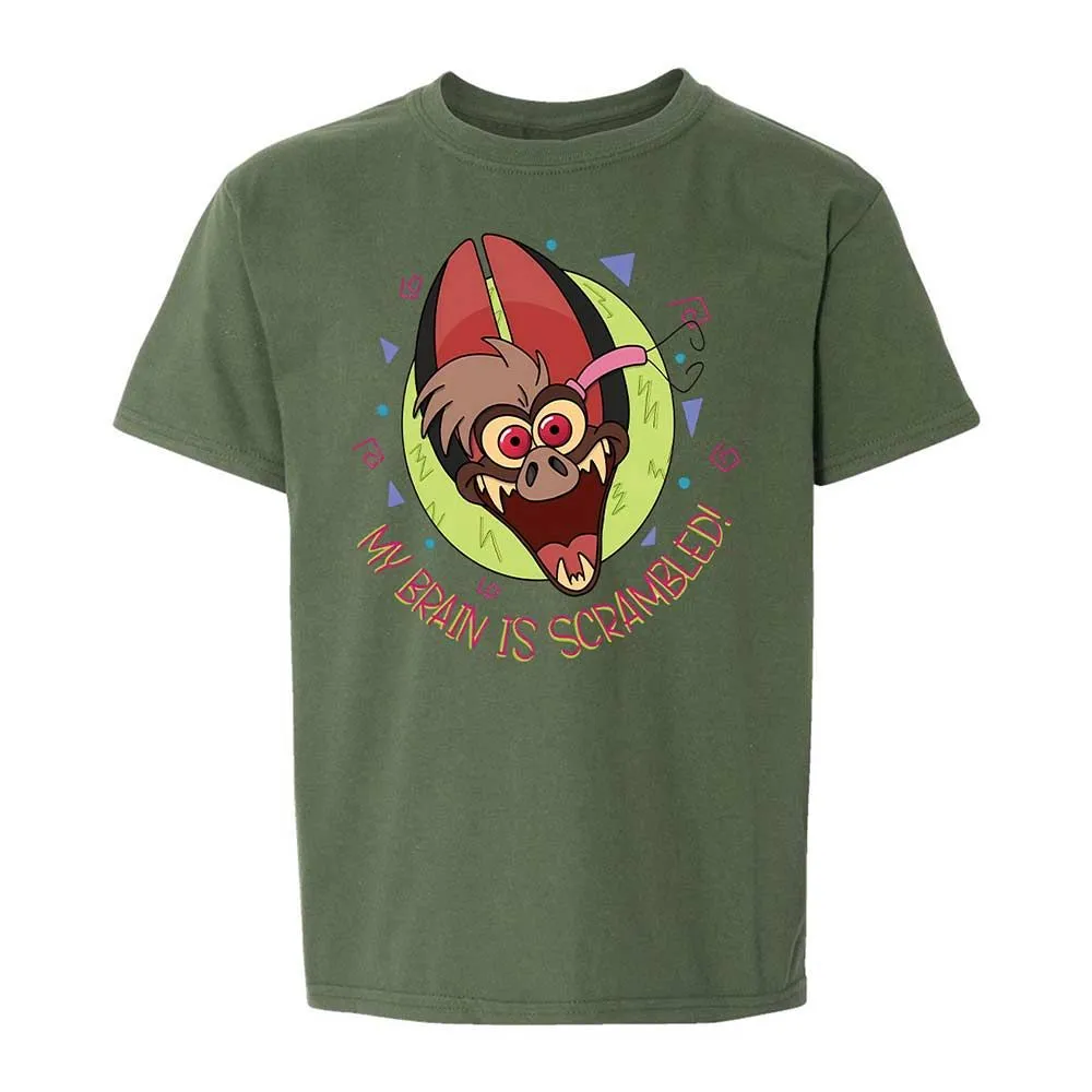 Kids T-Shirt - CSQ9ZU36 - Military Green - 20