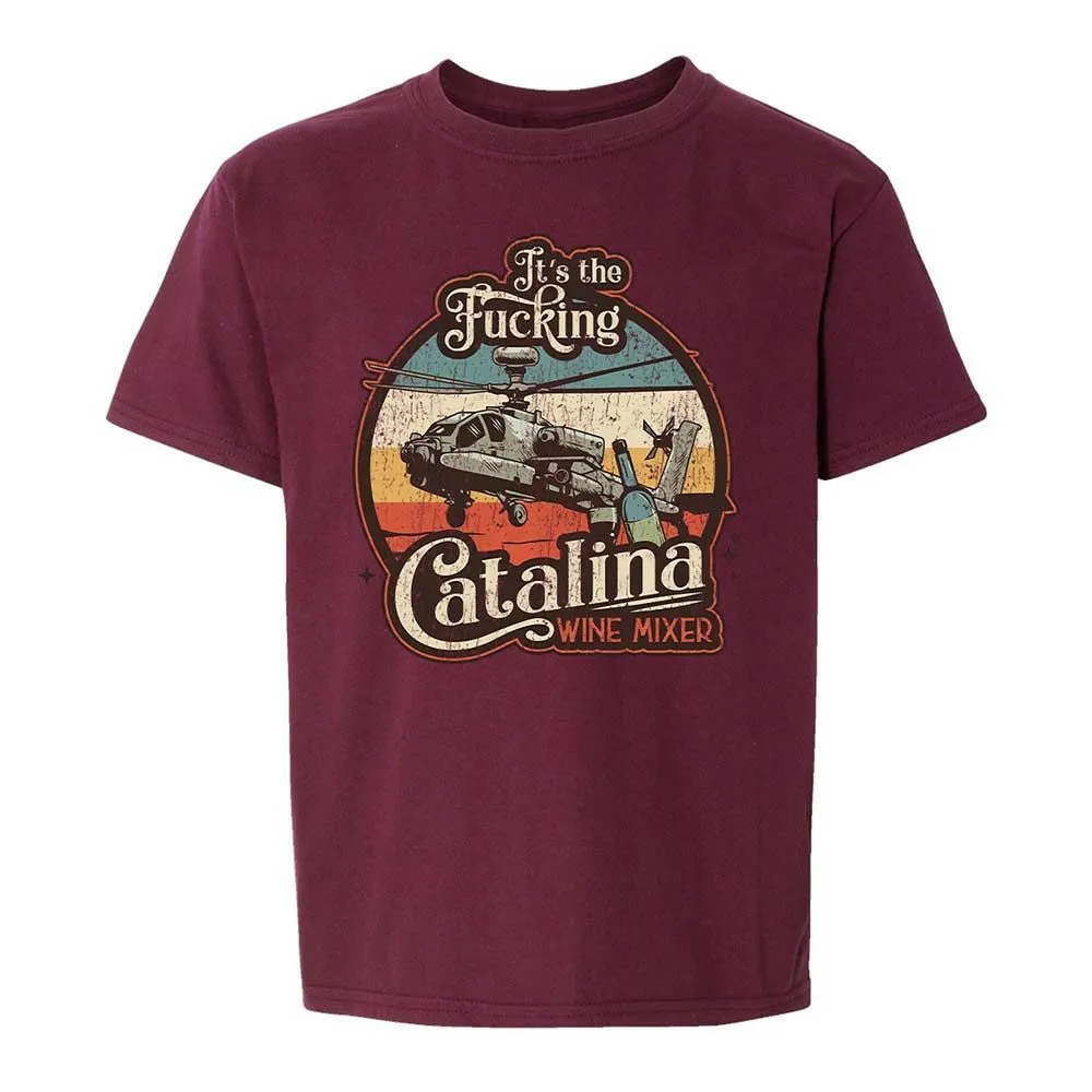 Kids T-Shirt - ZRXDSXS5 - Maroon - 19