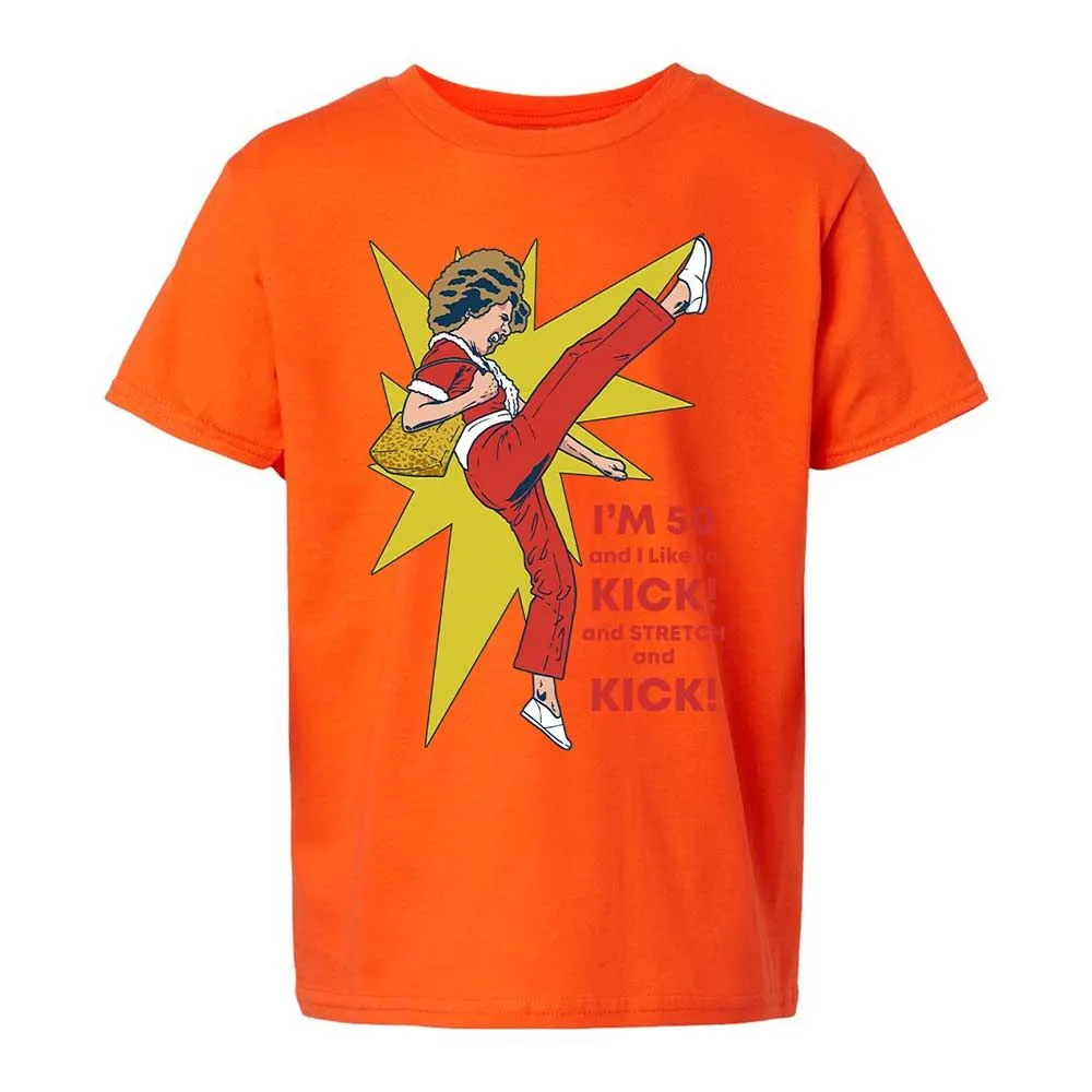 Kids T-Shirt - KS9H87Q4 - Orange - 13
