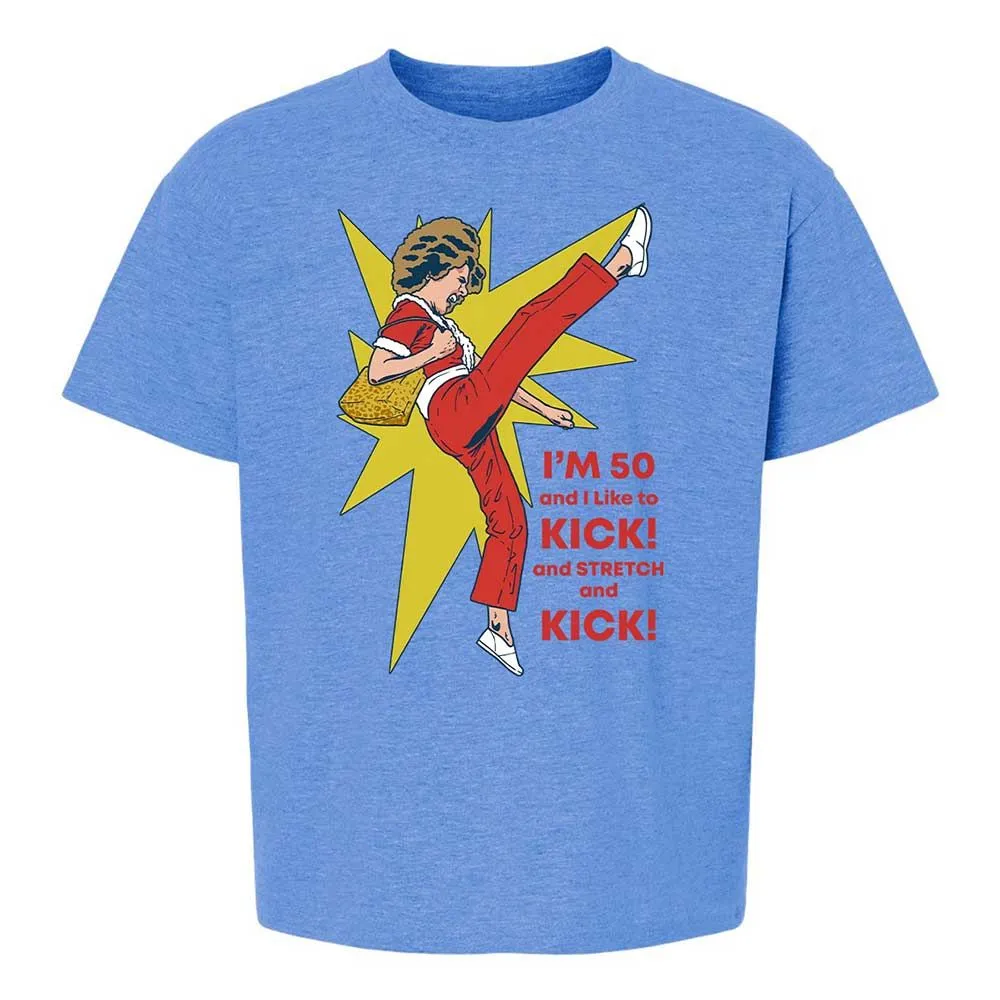 Kids T-Shirt - KS9H87Q4 - Heather Royal - 14