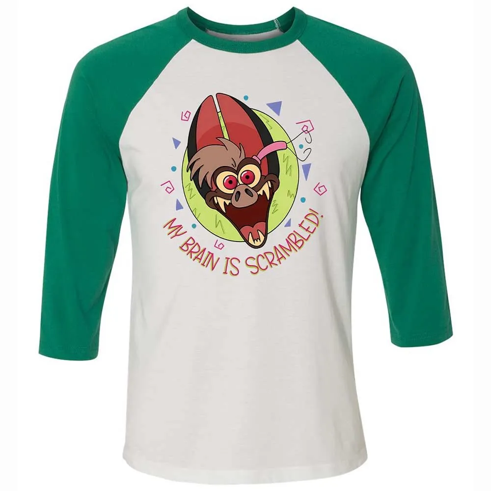 Unisex 3/4 Baseball Tee - 1RACZ4JZ - White/Kelly - 6
