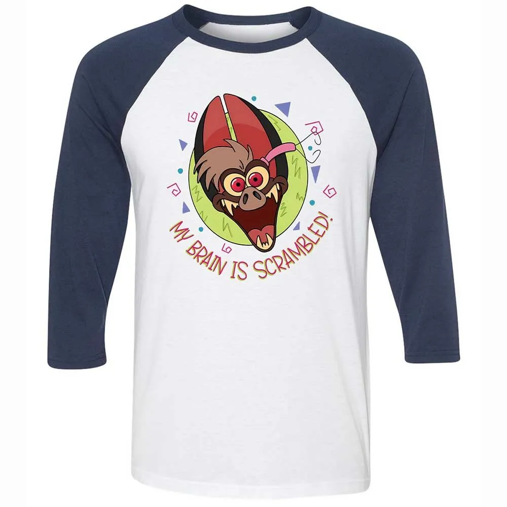 Unisex 3/4 Baseball Tee - 1RACZ4JZ - White/Navy - 8