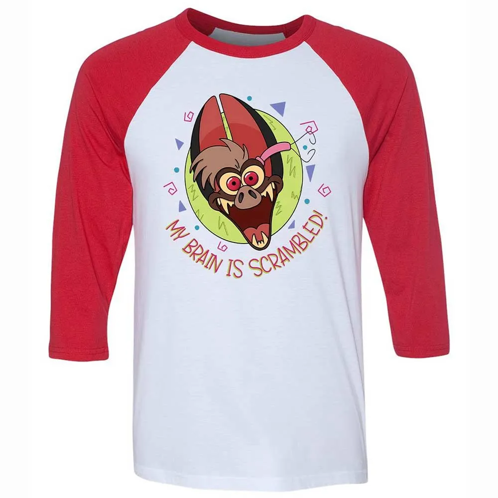 Unisex 3/4 Baseball Tee - 1RACZ4JZ - White/Red - 9