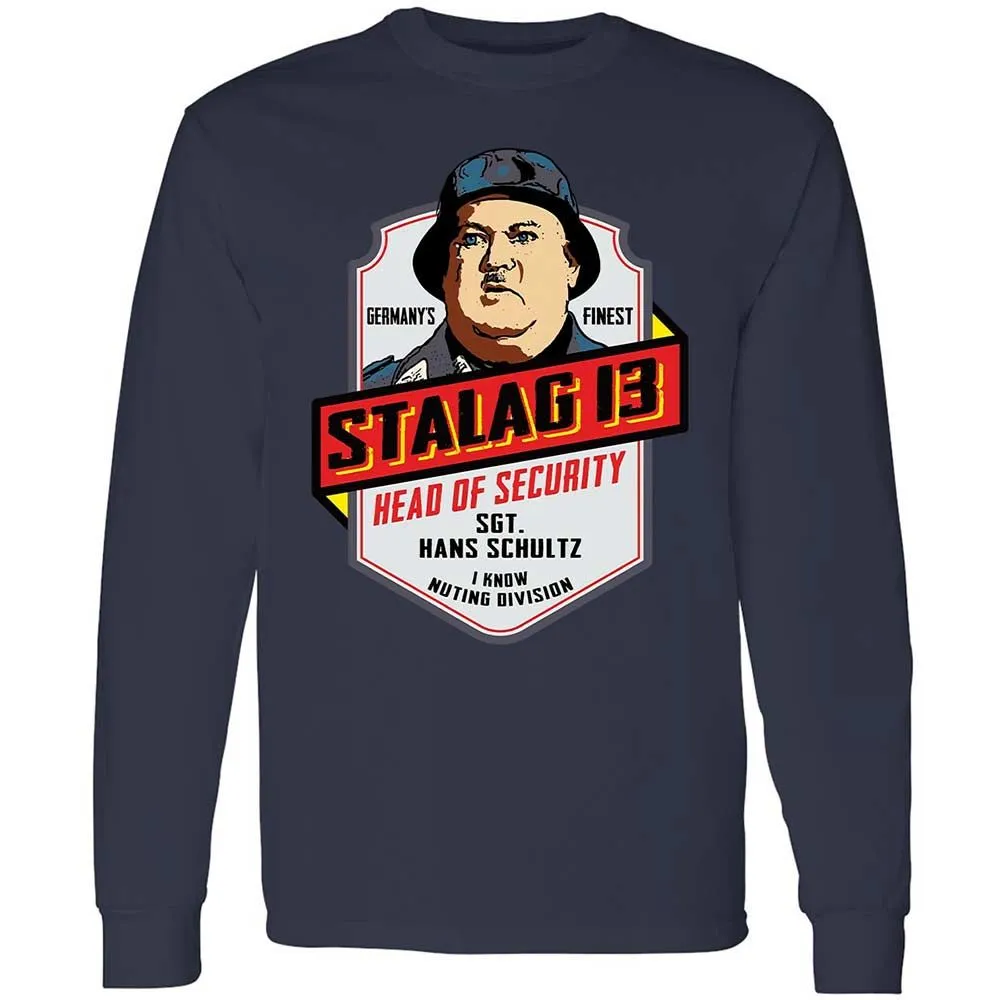 Long Sleeve T-Shirt - KM1QDWLL - Navy - 13