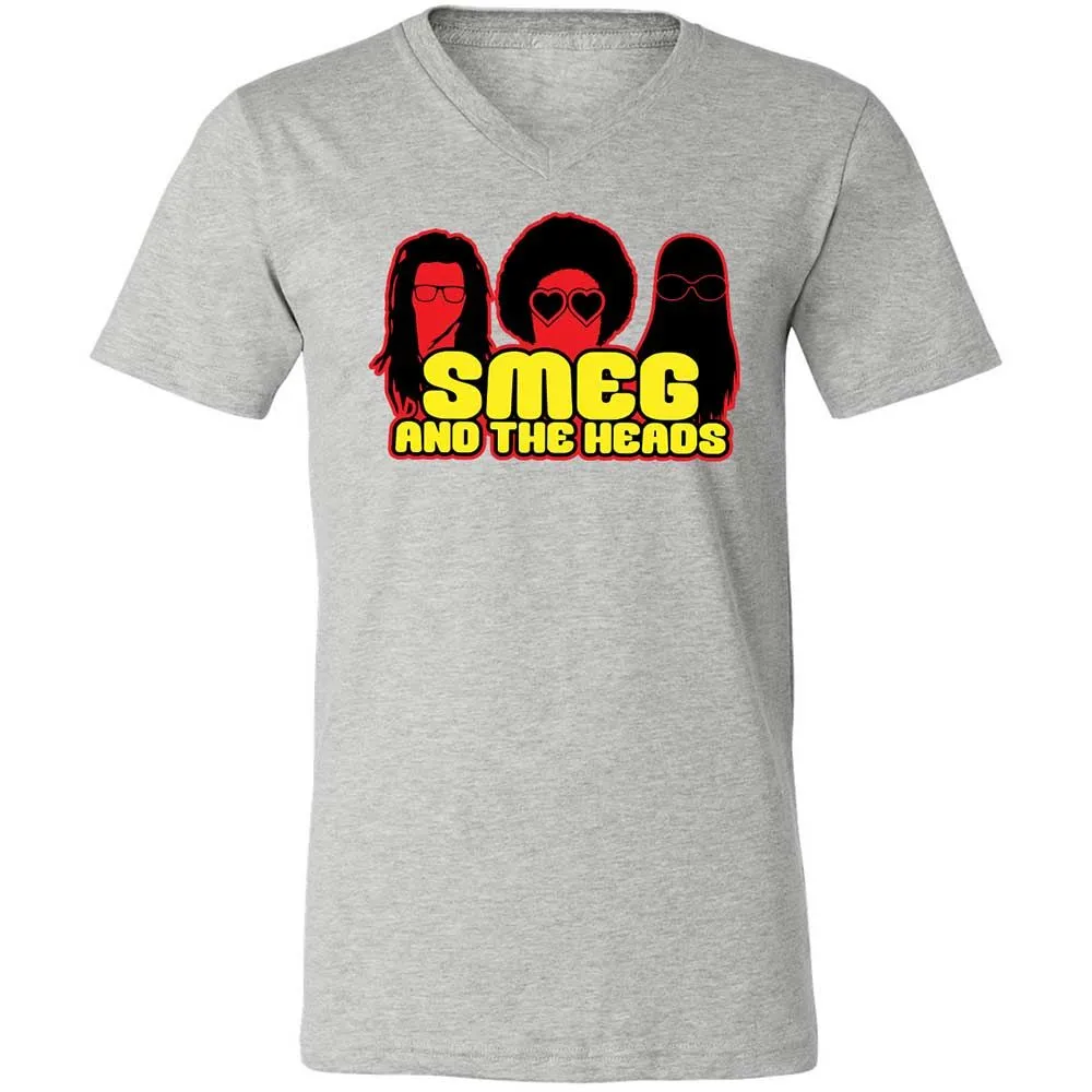 Unisex V-Neck T-Shirt - Y1NNJRTV - Athletic Heather - 2