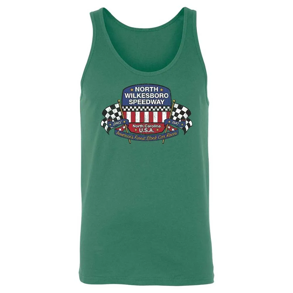 Unisex Jersey Tank - 4XK9WY8G - Kelly - 6