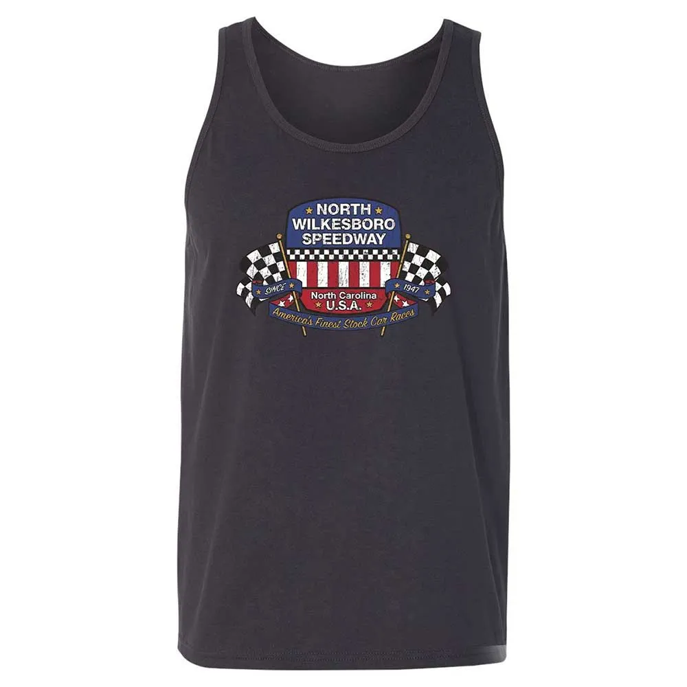 Unisex Jersey Tank - 4XK9WY8G - Dark Grey - 9