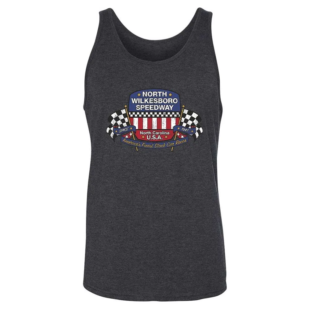 Unisex Jersey Tank - 4XK9WY8G - Dark Grey Heather - 10