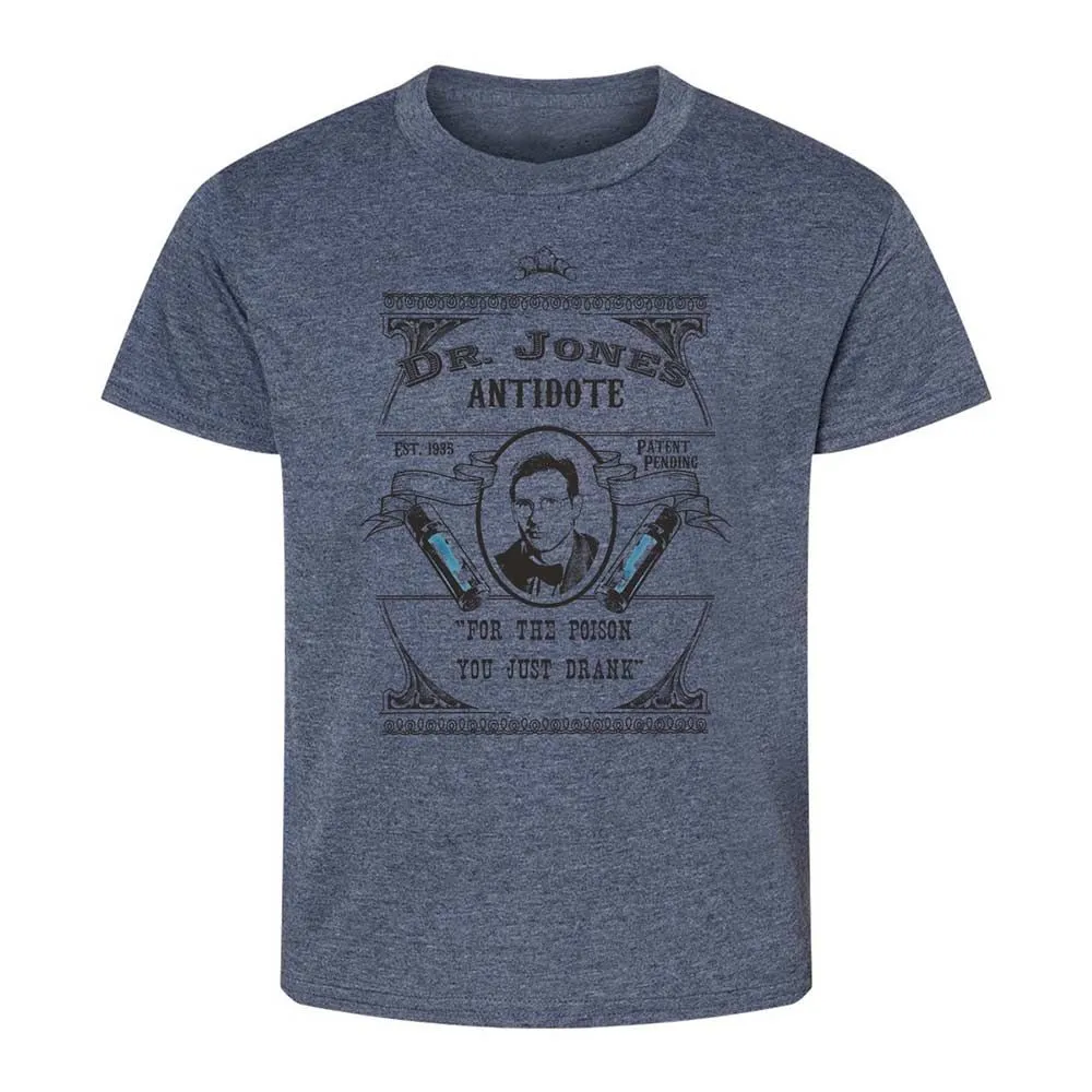 Kids T-Shirt - B4URG8WX - Heather Navy - 15