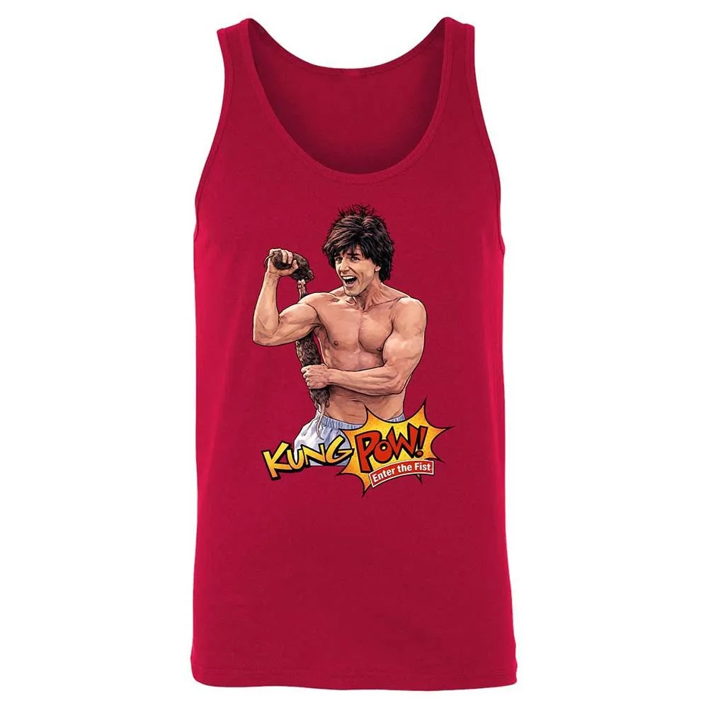 Unisex Jersey Tank - ECHHLVRN - Red - 3