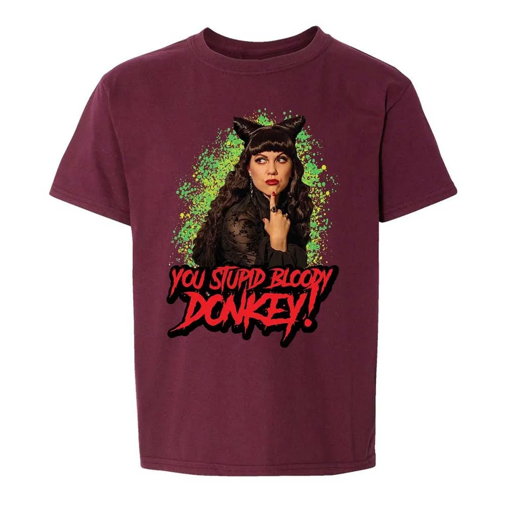 Kids T-Shirt - 76ZCWQ3V - Maroon - 19