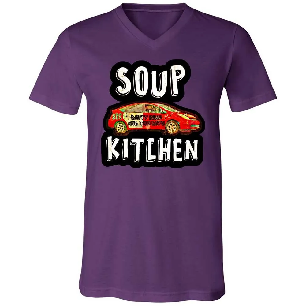 Unisex V-Neck T-Shirt - MDXM59V8 - Team Purple - 10