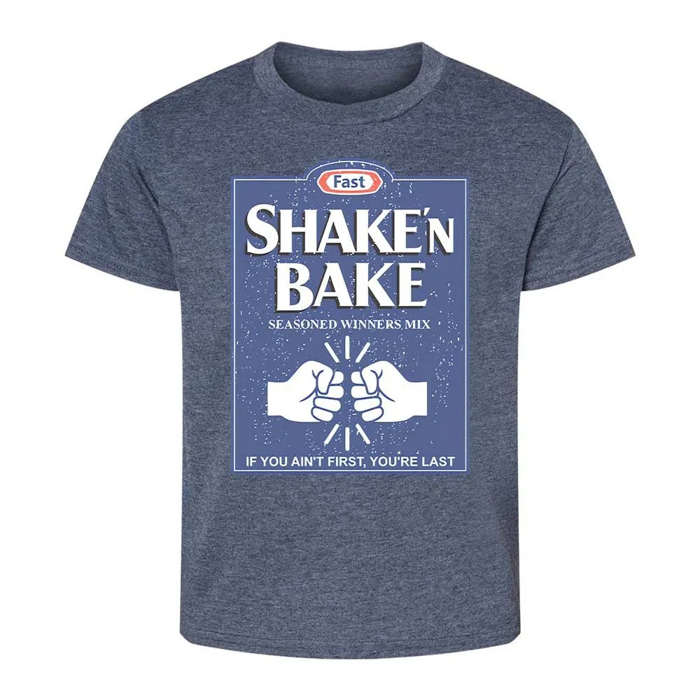 Kids T-Shirt - T4Z5DC8P - Heather Navy - 15