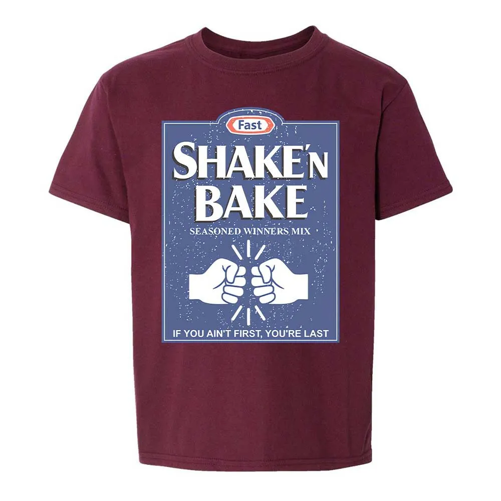 Kids T-Shirt - T4Z5DC8P - Maroon - 19