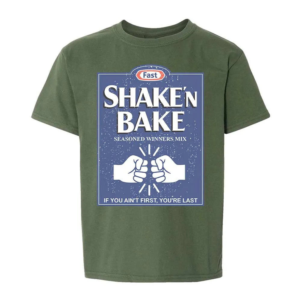 Kids T-Shirt - T4Z5DC8P - Military Green - 20