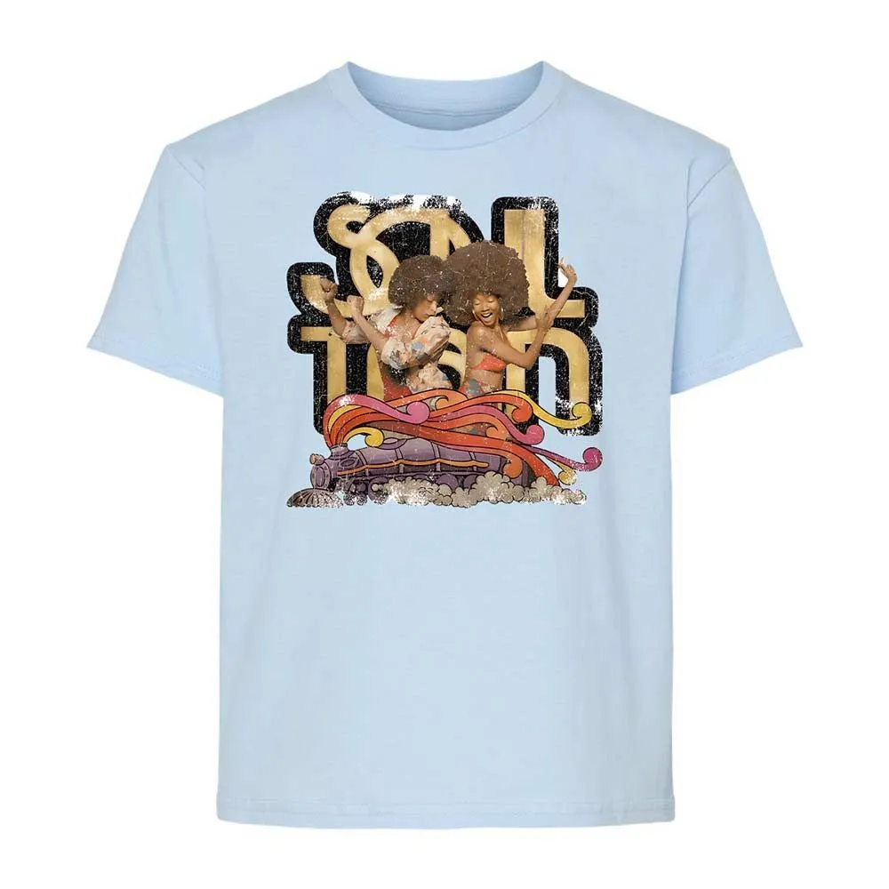 Retro Soul Train Dance Vibes - Light Blue - 3