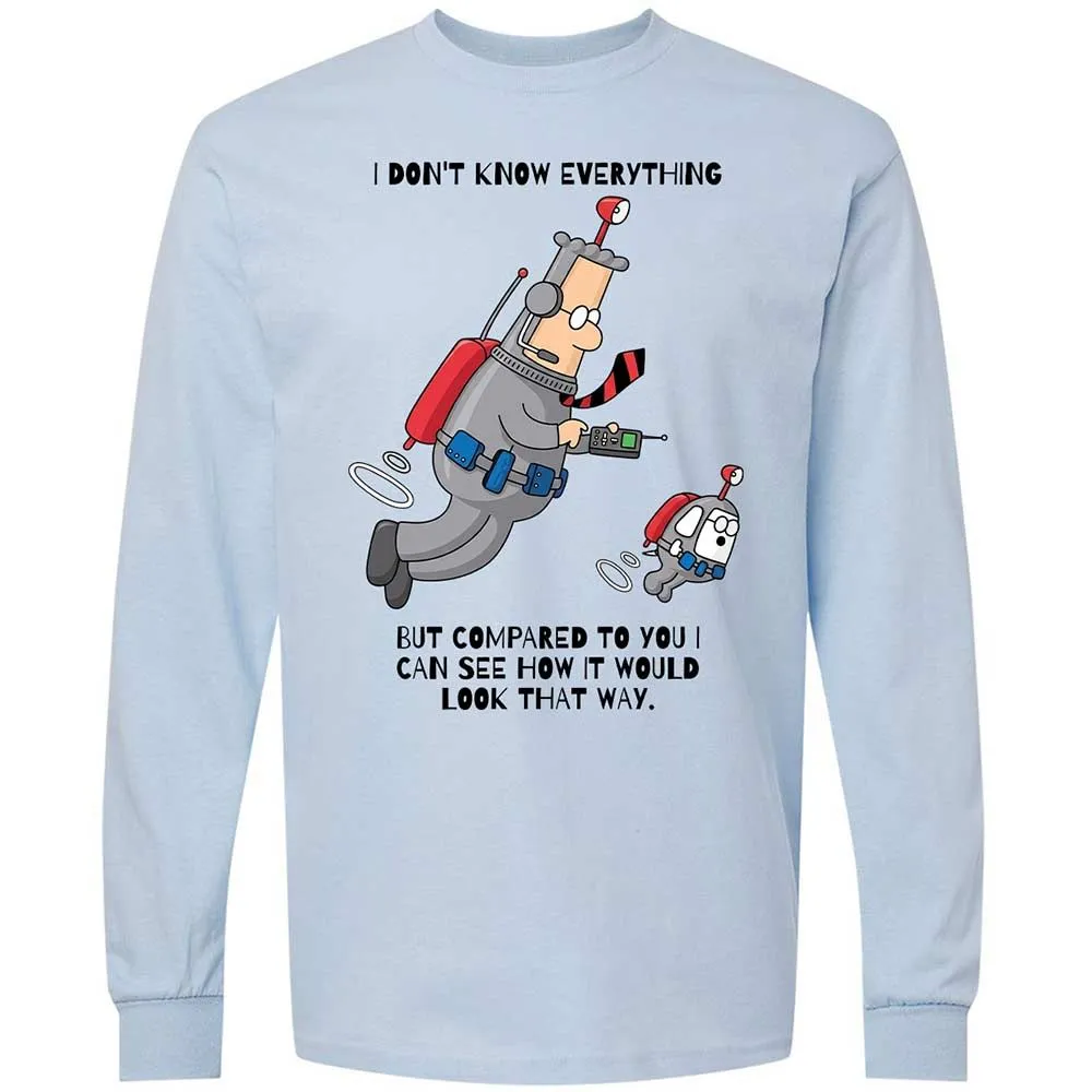 I don't know everything - Light Blue - 4
