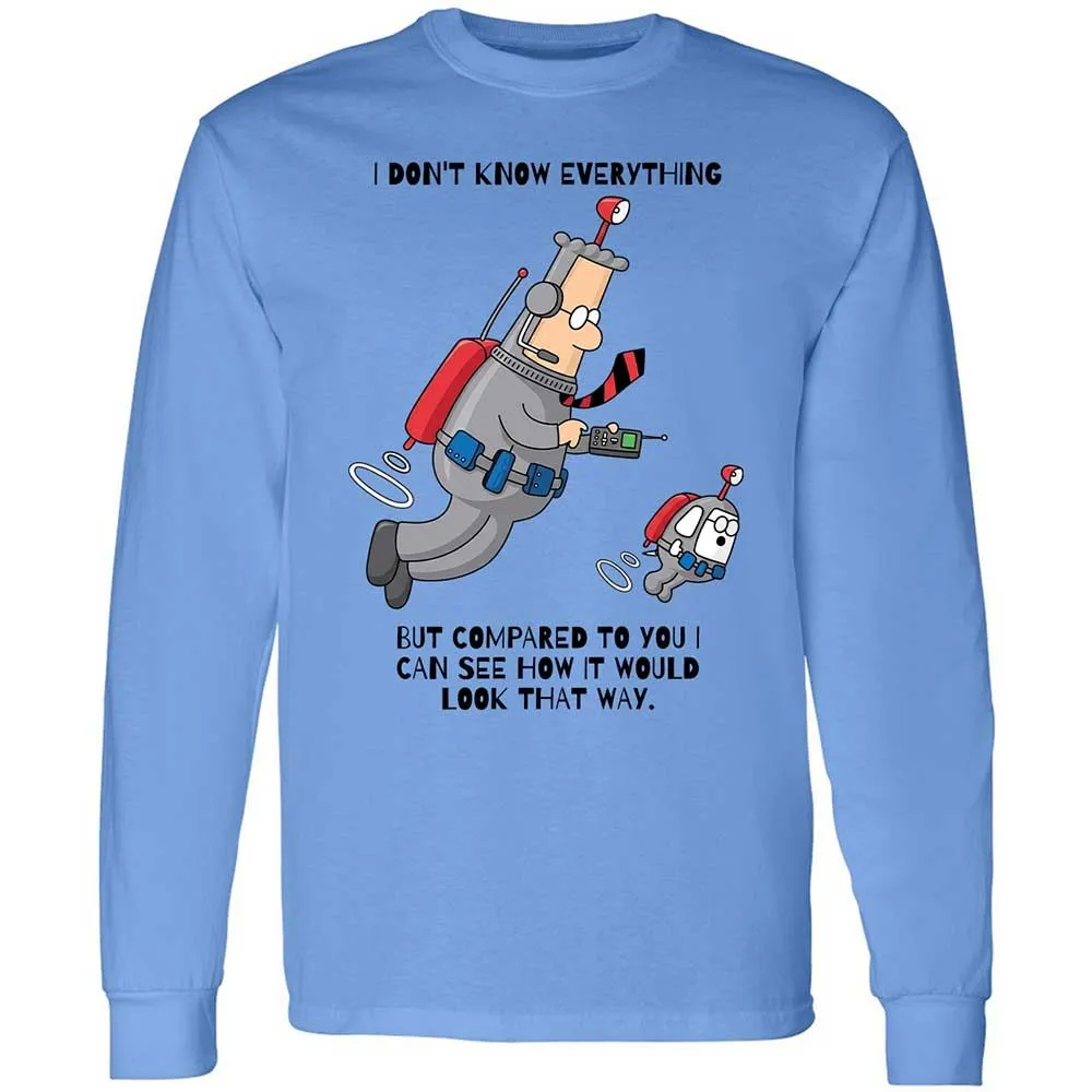 I don't know everything - Carolina Blue - 5