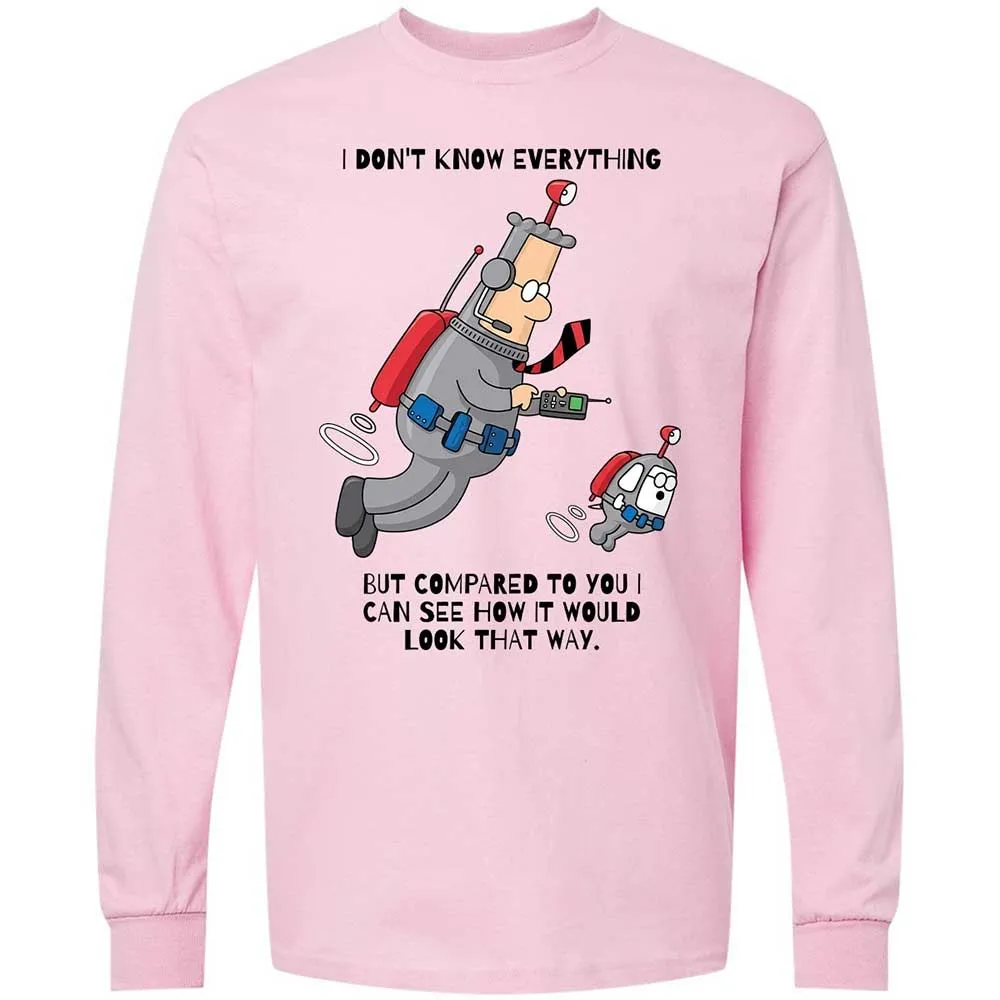 I don't know everything - Light Pink - 6
