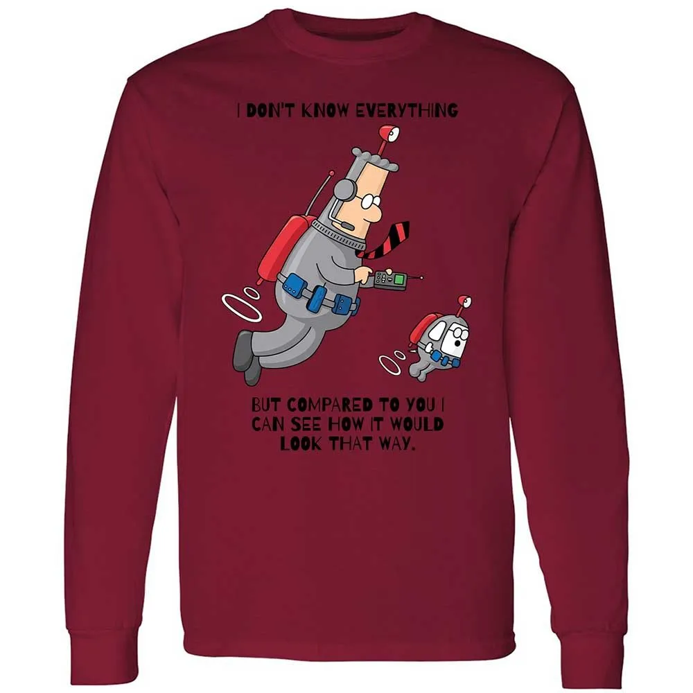 I don't know everything - Cardinal Red - 17