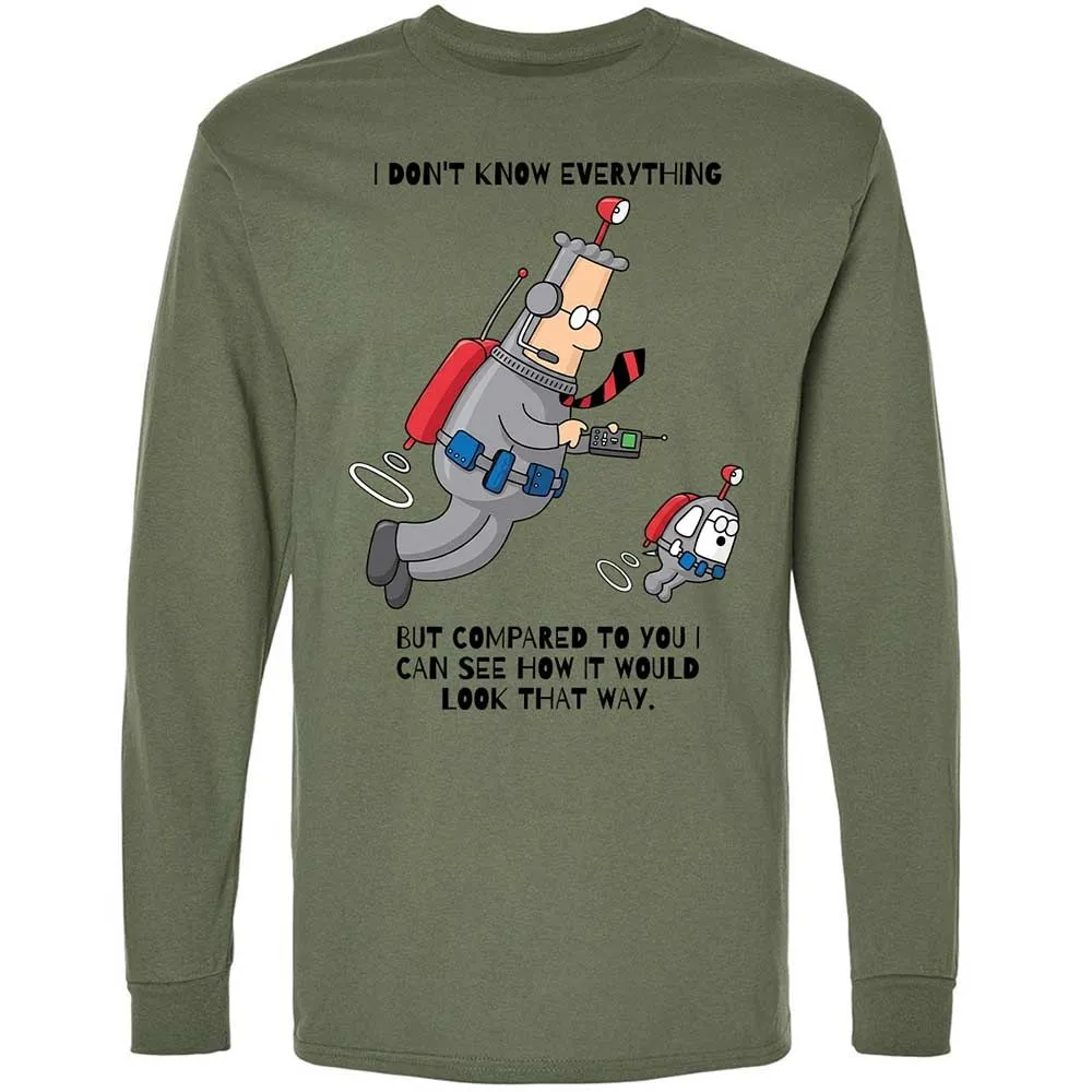 I don't know everything - Military Green - 19