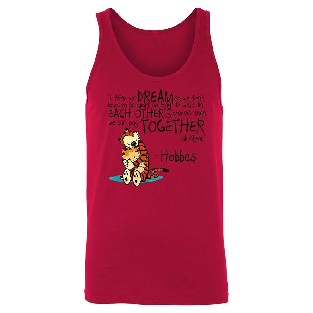 Calvin Hobbes Dreams - Red - 3