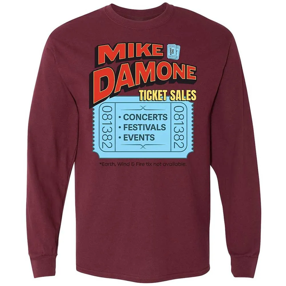 Damone Ticket Sales - Maroon - 16