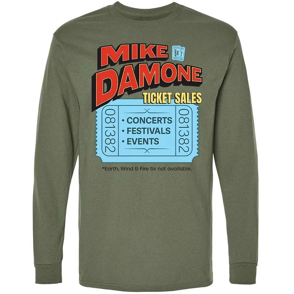 Damone Ticket Sales - Military Green - 19
