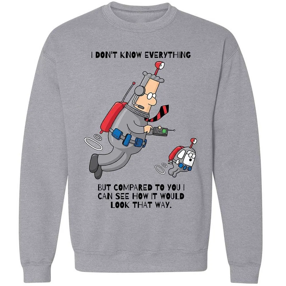 I don't know everything - Sport Grey - 3