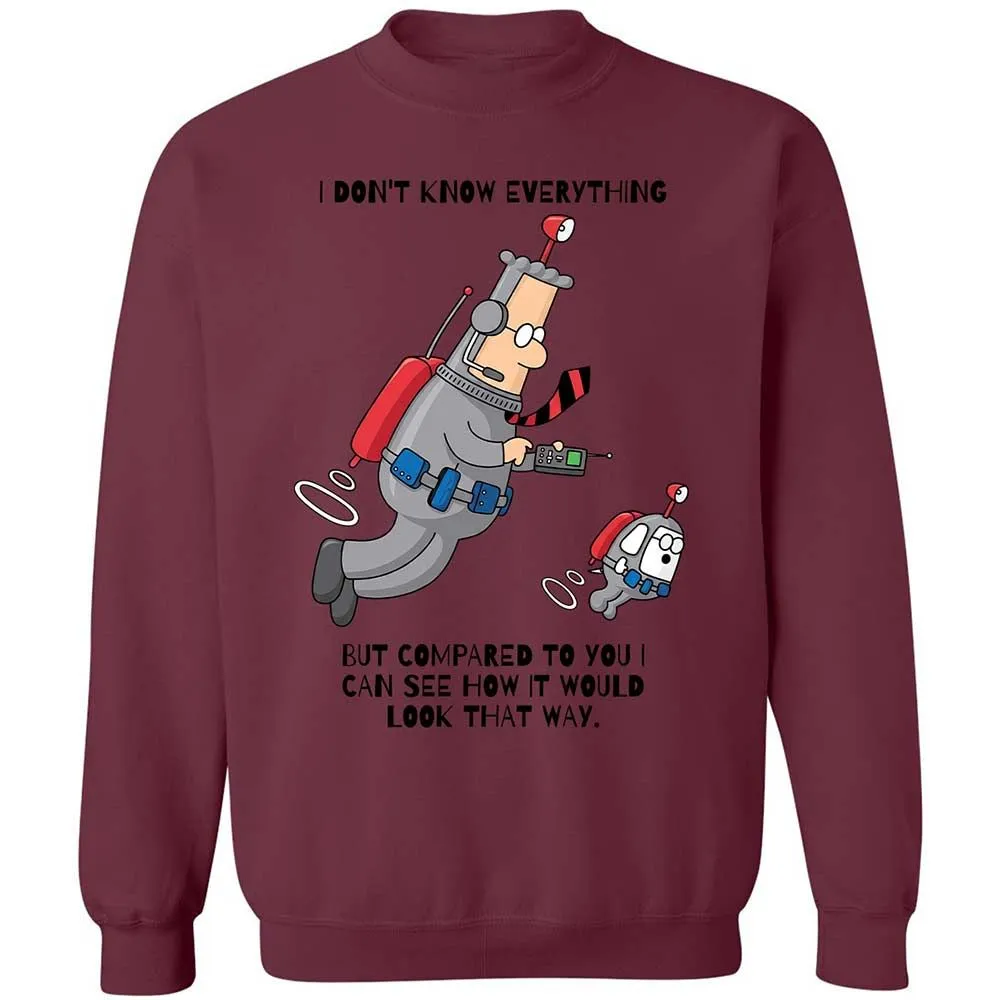 I don't know everything - Maroon - 20