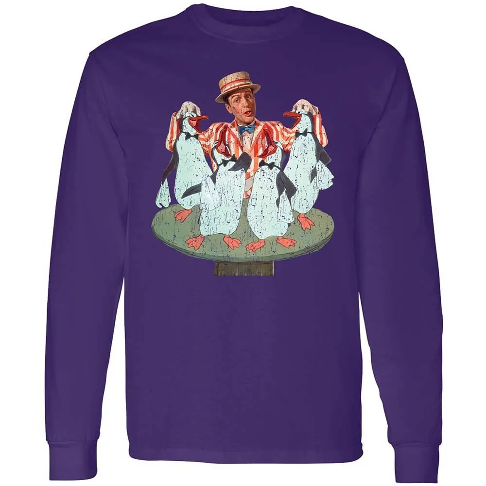 Long Sleeve T-Shirt - 5PB7KF57 - Purple - 9