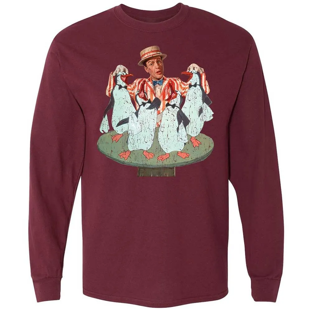 Long Sleeve T-Shirt - 5PB7KF57 - Maroon - 16