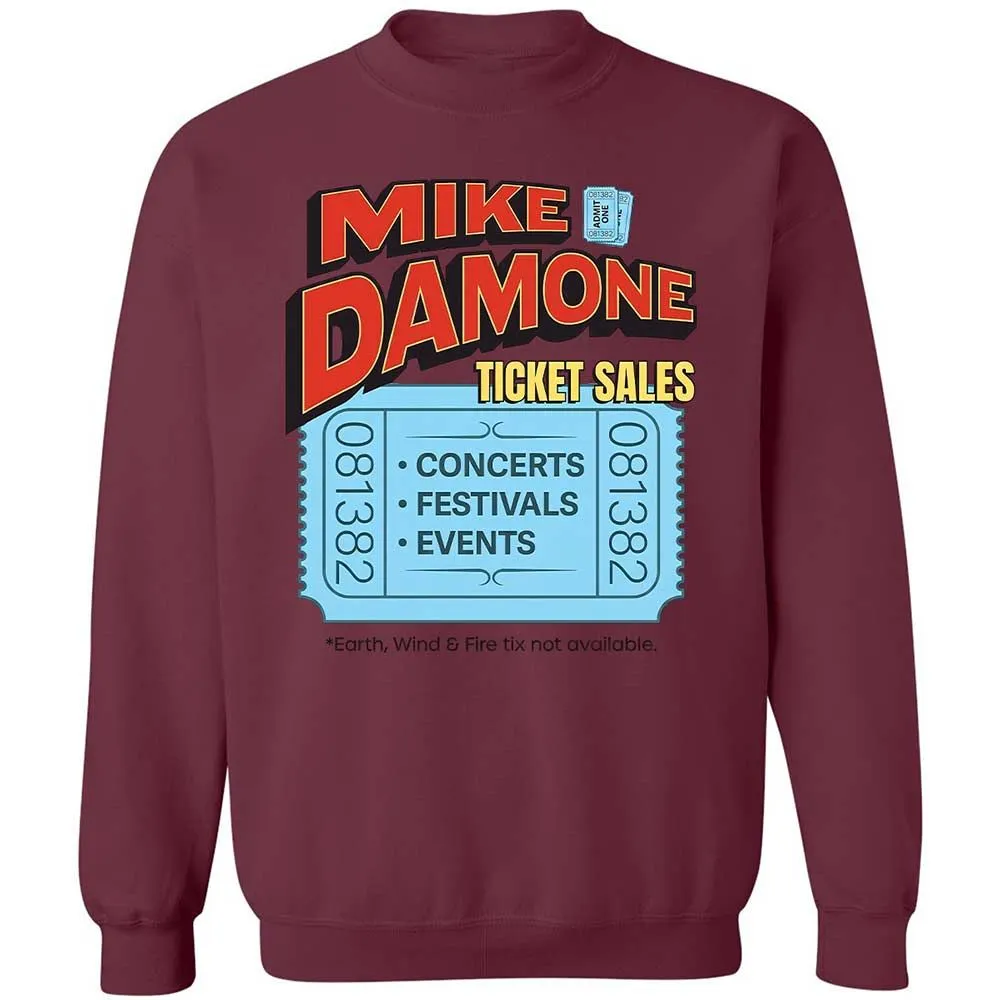 Damone Ticket Sales - Maroon - 20