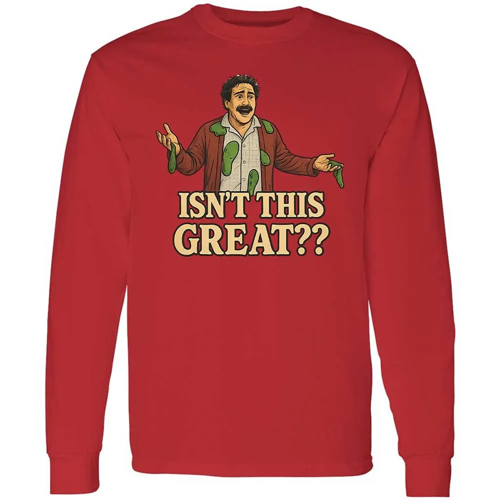 Long Sleeve T-Shirt - 9XRM5CA7 - Red - 8