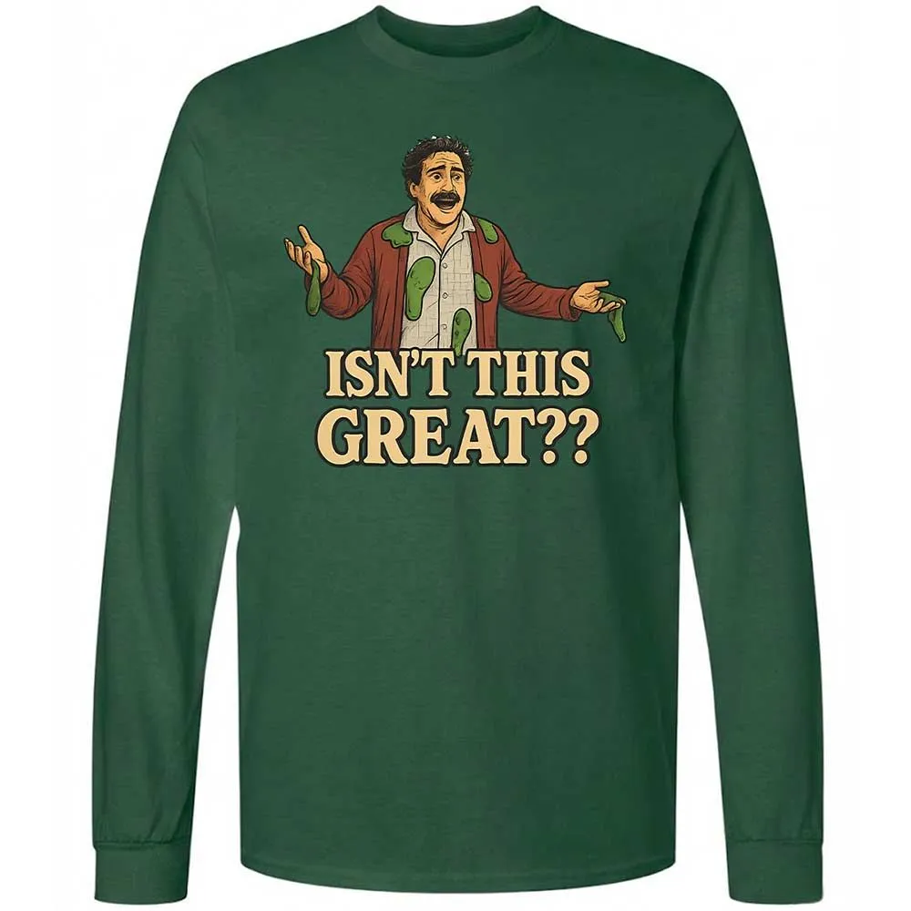 Long Sleeve T-Shirt - 9XRM5CA7 - Forest Green - 14