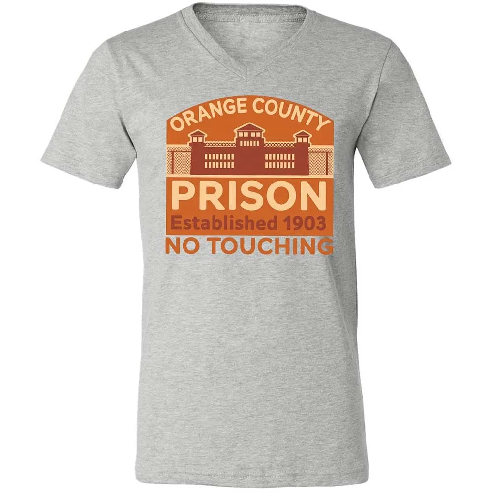 Unisex V-Neck T-Shirt - S99SQHDW - Athletic Heather - 2