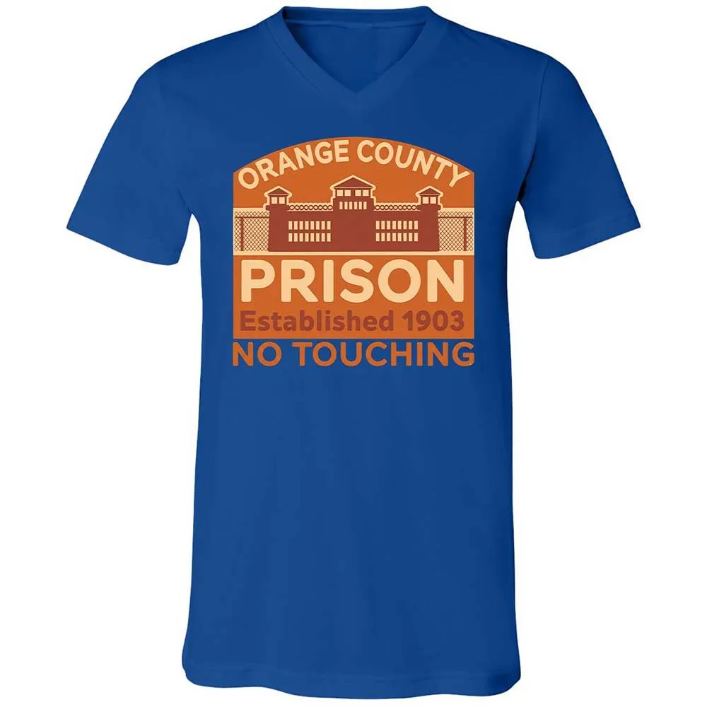 Unisex V-Neck T-Shirt - S99SQHDW - True Royal - 3