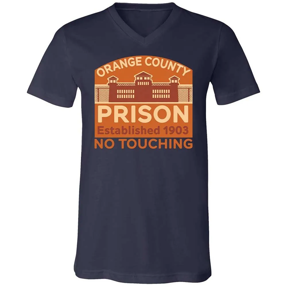 Unisex V-Neck T-Shirt - S99SQHDW - Navy - 12