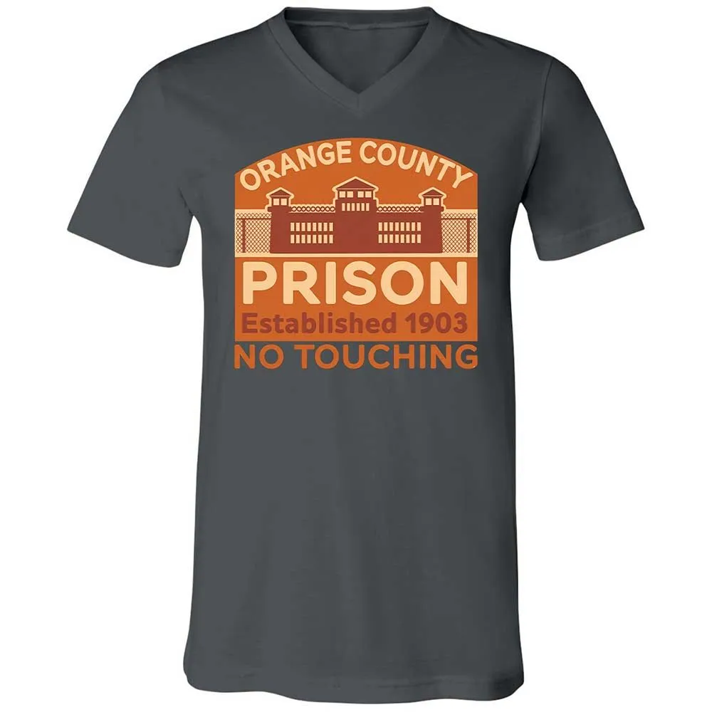 Unisex V-Neck T-Shirt - S99SQHDW - Asphalt - 16