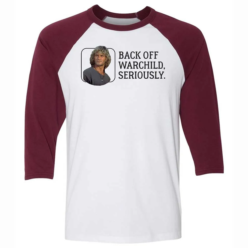 Unisex 3/4 Baseball Tee - M211MA7Q - White/Maroon - 7