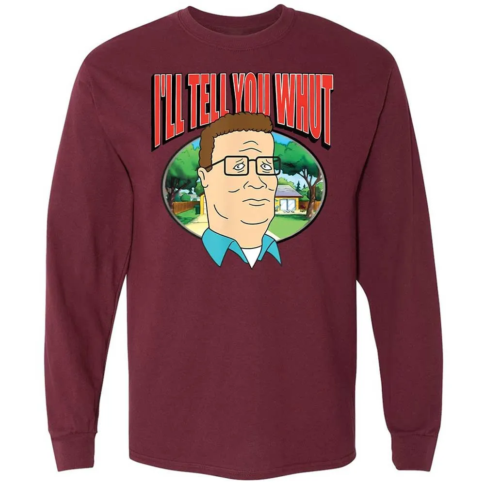 Long Sleeve T-Shirt - DLR7CMPM - Maroon - 16